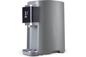 O C T A V O OCTAVO Water Boiler & Warmer 5 Liter, 304 Stainless Steel Water Tank, 700 Watt 6 Adjustable Water Temperature, LCD Touch Control Screen, Child Lock with Water Shortage Indicator