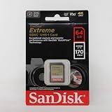 SanDisk Extreme 64GB MicroSDXC Card U3 V30 150MB/s 4K SDSDXV6-064G-GNCIN view 3