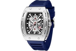 MF MINI FOCUS Watch Wristwatch Fashion Hollow Big Dial Luminous Waterproof Sport Analog Quartz Business Mens Watches Silicon Strap Dress Watch