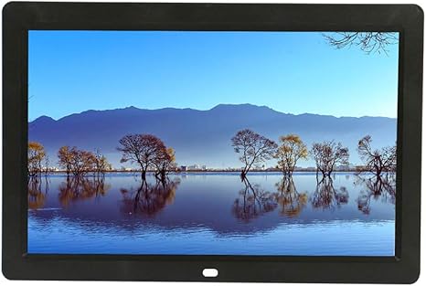 Amazon Co Jp 電子写真フレーム12インチフォトフレーム1280 800解像度サポートhdビデオ 画像 音楽デジタルフォトフレーム 広告機 ホーム キッチン