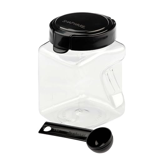 Snapware - Bote cuadrado hermético para guardar café, de plástico ...