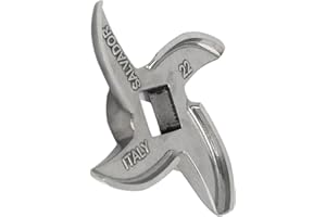 TIKATARER Meat Grinder Gear, Meat Grinder Vane/Wing, Stainless Steel Cutter Vane/Wing Easy Use for Kitchen