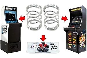 Alvatron Set of 2 Joystick 6lb Tension Springs for Arcade1up, AtGames Legends Ultimate Arcade, Pandora's Box, Sanwa JLF