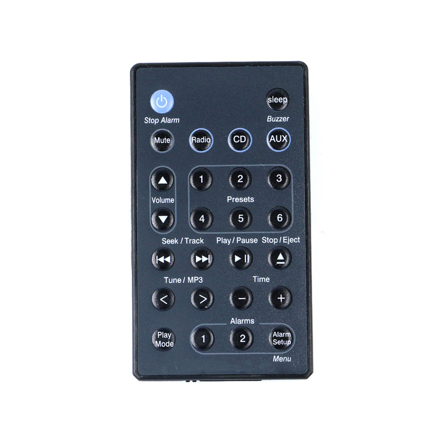 AULCMEET Replacement Remote Control Compatible with BOSE WAVE MUSIC SYSTEM 1st,2nd,3rd,4th Generation Not for Bose Acoustic Wave Music System I/II/AWRC-1G/ AWRC-1P / CD-3000/ AWR1-1W / AWR113