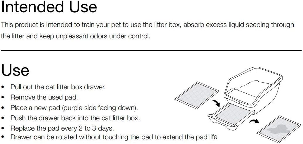 amazonbasics cat litter pads