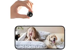 Huatsing 2K Hidden Camera,WiFi Spy Camera,Nanny Cam Hidden Cameras,Mini Cameras for Home,Cloud & SD Storage,App Control with Motion Detection and Night Vision