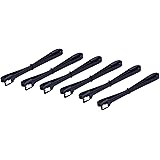 Mudder 18 Inch Straight SATA III 6.0 Gbps Cable, Black, 6 Pack