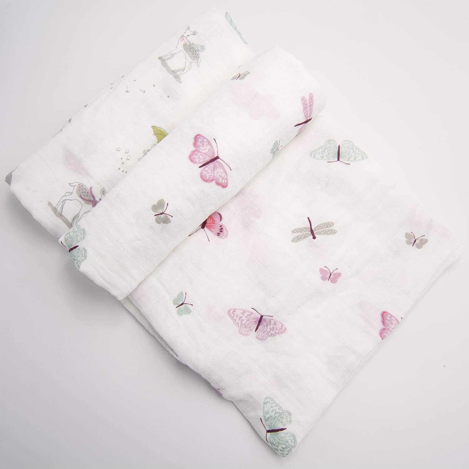 organic cotton muslin swaddle