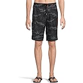 O'NEILL Men's 21 Inch Geo Print Boardshorts - Water Resistant Swim Trunks for Men with Quick Dry Stretch Fabric and Pockets