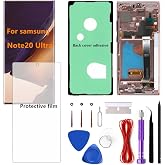 OLED for Samsung Galaxy NOTE20 Ultra 5G LCD Display Touch Screen Assembly Support Fingerprint and S-Pen Galaxy Note20 Ultra SM-N986U SM-N986U1 Screen Replacement (with Bronze Frame)
