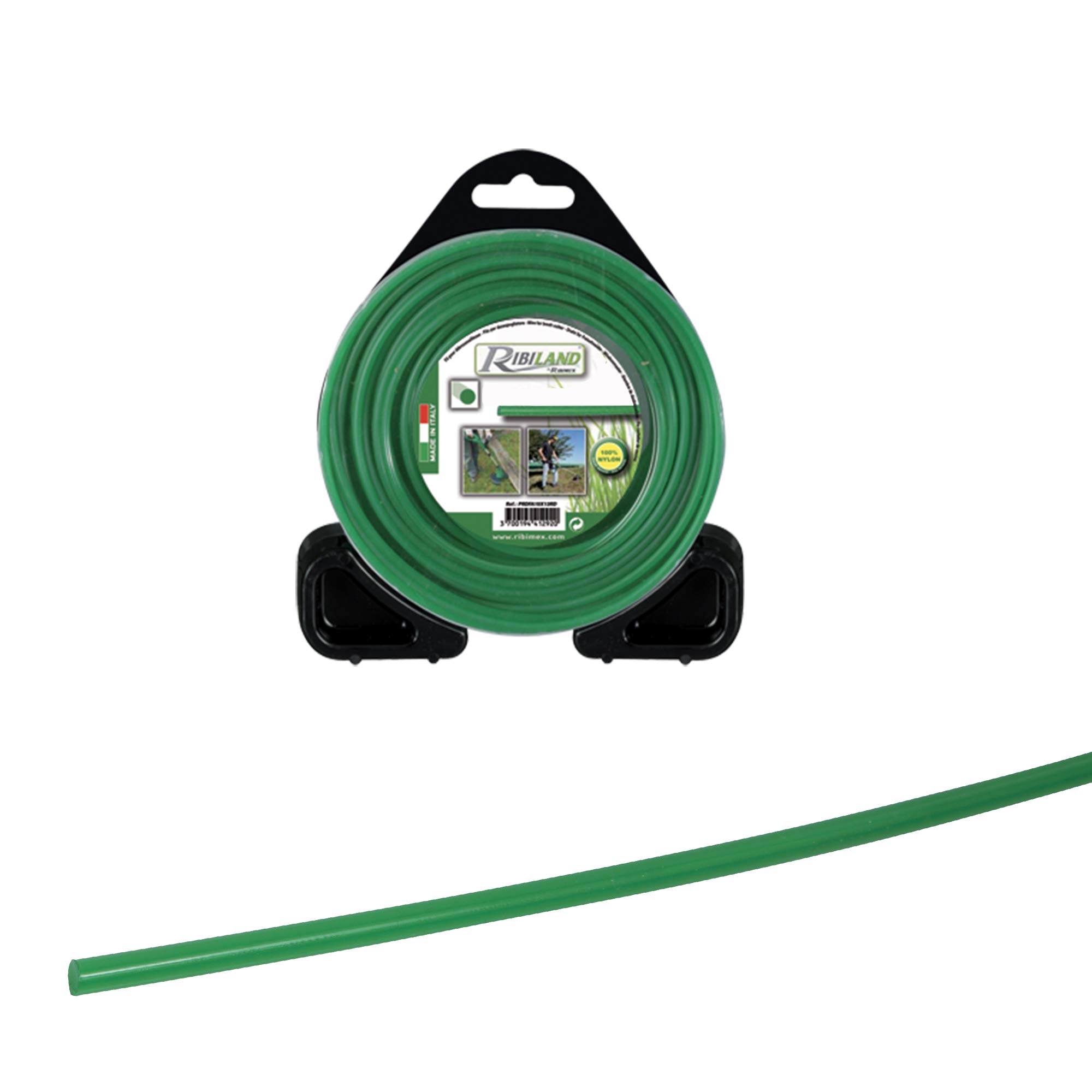 RIBILAND prdfa15 X 16RD Round Wire in Blister, 1.6 x 15 m, Green