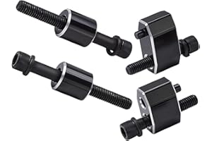 Boeeda 1" Street Glide Driver FloorBoard Outward Extension Spacer Kit Floorboard Extenders Kit Compatible with 2009-2023 Harl