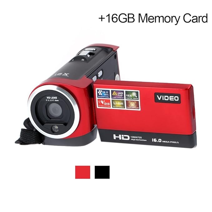 Camcorder Digital Video Camera Full HD 720P 16MP Max Amazon.co.uk Camera & Photo
