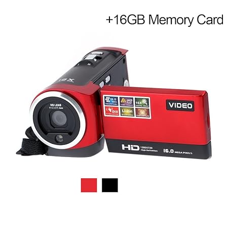 Camcorder Digital Video Camera Full HD 720P 16MP Max: Amazon.co.uk