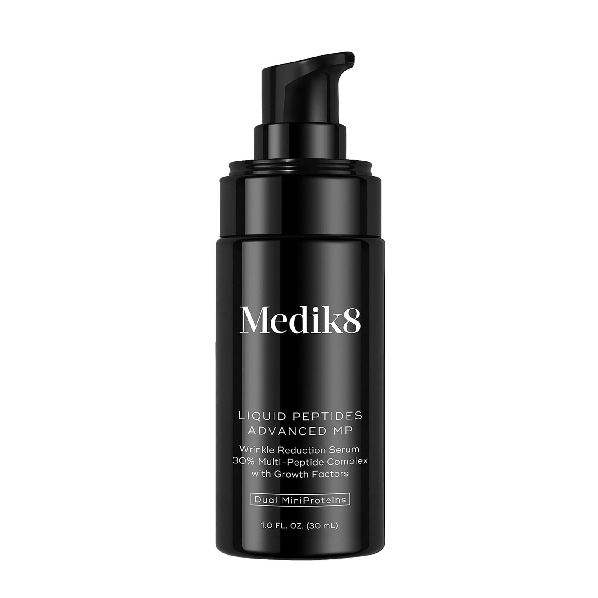 Photo 1 of Medik8 Liquid Peptides Advanced MP - Peptide Serum - Face Serum for Wrinkle Reduction - Hydrating and Supports Collagen, Hyaluronic Acid - 1 oz.