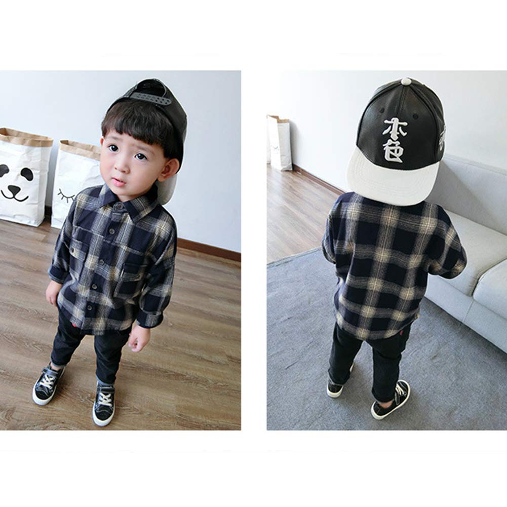 baby boy plaid flannel shirt
