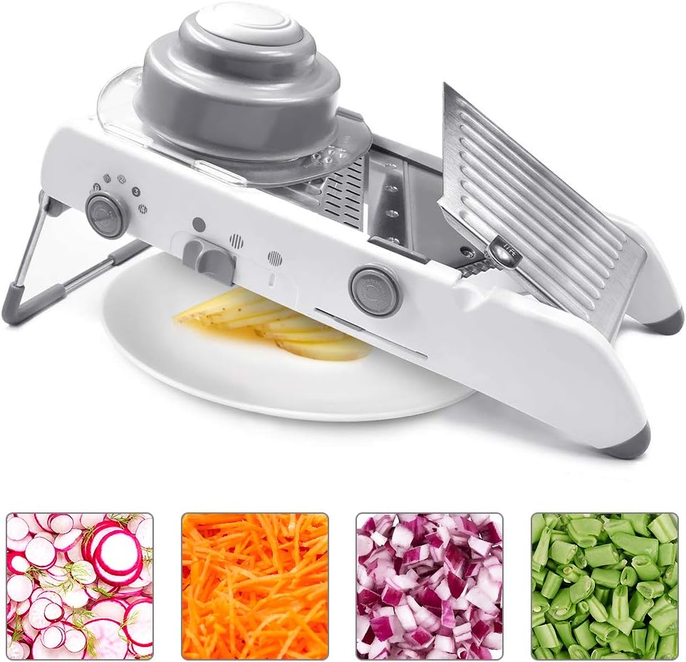 Luckit 18 in 1Vegetable Chopper Stainless Steel Manual