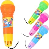 TOYANDONA 4pcs Echo Microphone Toy Kids Party Music Prop Plastic Child view 8