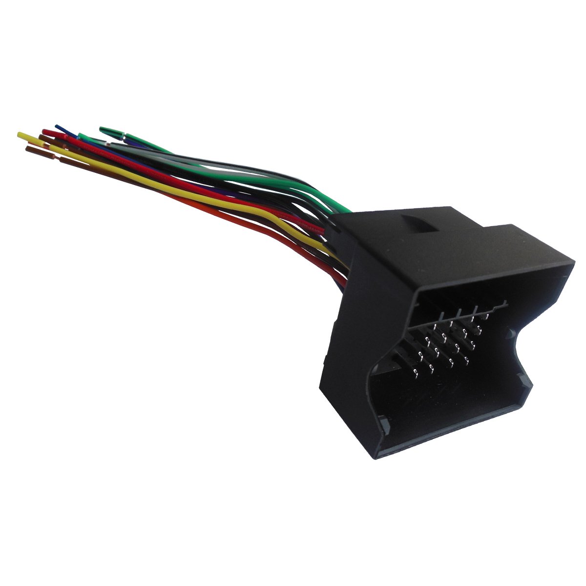 Amazon.com: DKMUS for Car Stereo Radio Player Wire Harness Adapter Plug for  VW Audi BMW Mercedes Benz Ford: Car Electronics