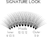 EyeEnvy Express Lash Extensions Faux Mink Individual Clusters - 15mm D Curl view 7