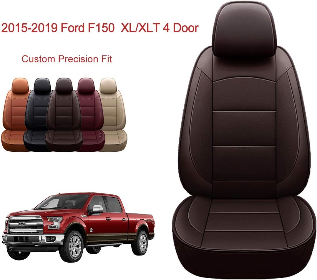 F350 Seat Covers / 2002 to 2007 Ford F250 F350 Lariat Bottom Leather