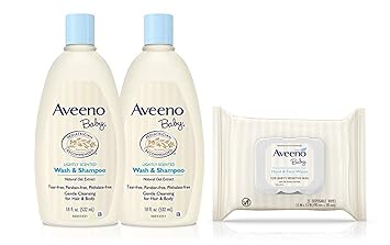 aveeno baby wash and shampoo twin pack