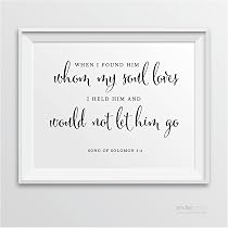 Amazon.com: Andaz Press Biblical Wedding Signs, Formal Black and ...