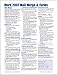 Microsoft Word 2007 Mail Merge & Forms Quick Reference Guide (Cheat Sheet of Instructions, Tips & Shortcuts - Laminated Card) by 