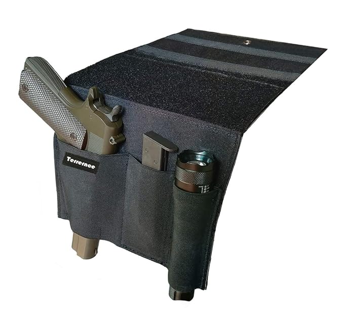 Terrernce Tactical Bed Pistol Holster, Bedside Handgun Holster