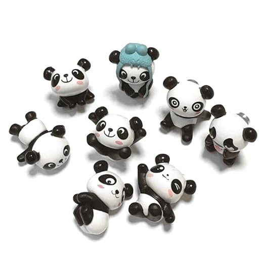 LANVY Qute Imanes de Nevera Imanes de Oficina Panda Resina ...