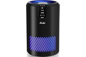FreAire Air Purifier for Home Up to 538 Ft²/h, HEPA Air Cleaner 3-in-1 Filter for Pollen, Smoke, Dust, Portable Purifier with Sleep Mode, Timer For Bedroom Office Kitchen