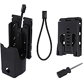 Portable Radio Case,Tactical Radio Holster for Motorola APX6000/7000/8000 Radios,Molle Clip/Belt Clip Carry