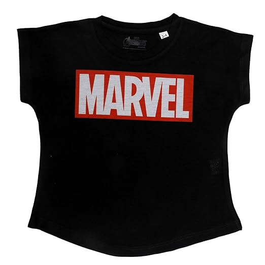 Buy Marvel Girl's Regular Fit TShirt at Amazon.in