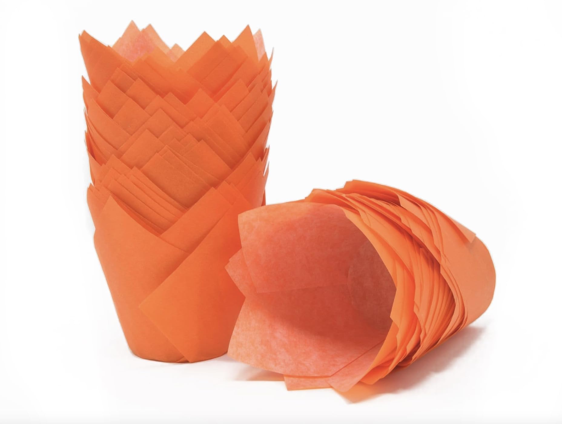 Bakery Direct 200 Orange Tulip Muffin Wraps