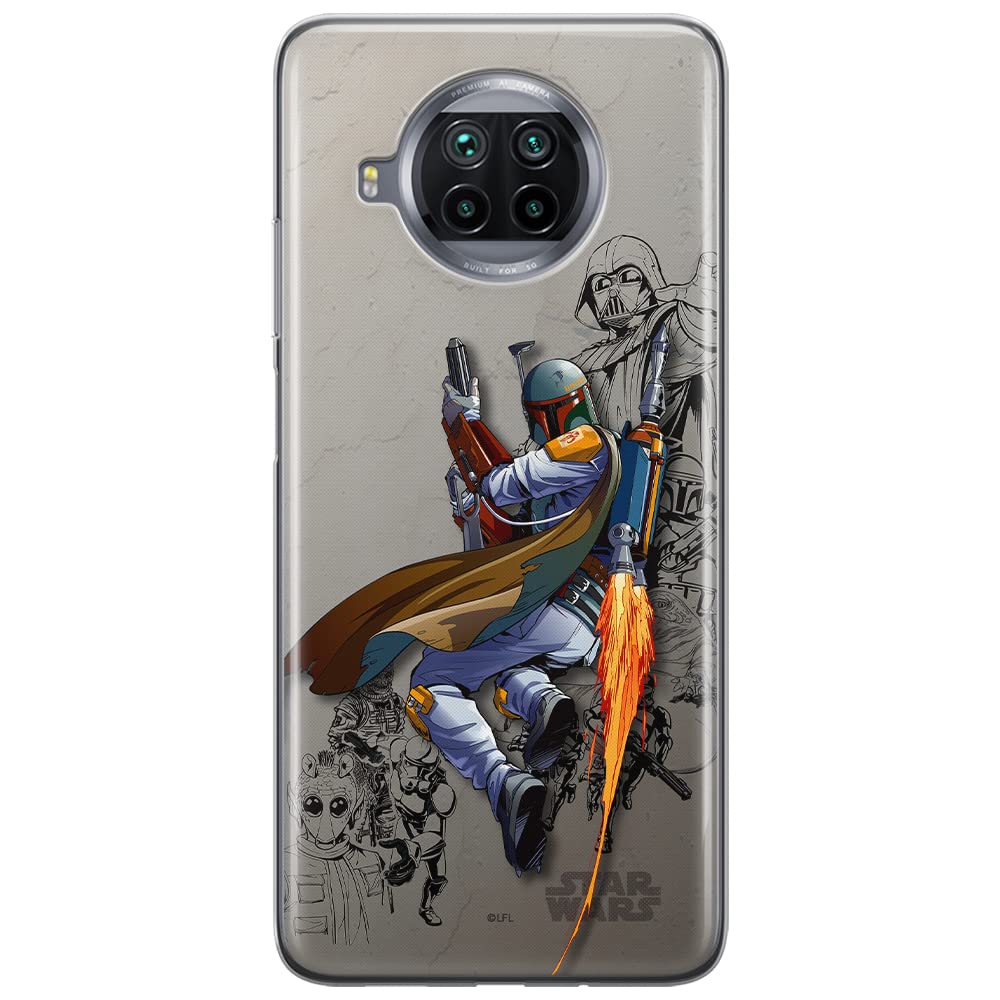 ERT GROUP mobile phone case for Xiaomi MI 10T LITE/REDMI NOTE 9 PRO 5G original and officially Licensed Star Wars pattern Boba Fett 003 adapted to the shape of the mobile phone, case made of TPU — image 1