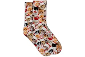 Tipsy Elves Christmas Socks for Women - Fun and Festive Holiday Patterns - Knee High and Crew Socks