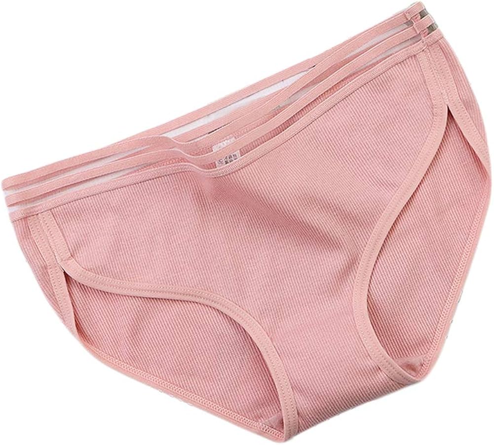 Seamless Knickers Women Underwear Tummy Control High Waist Soft Cotton