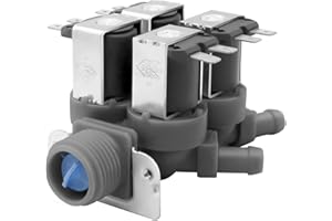 5220FR2008F Cold Water lnlet Valve by Beaquicy - Exact fit Ken-more & L-G Washer Water Inlet Valve #wm3997hwa, wm2487hrma, wm2487hwm,etc.