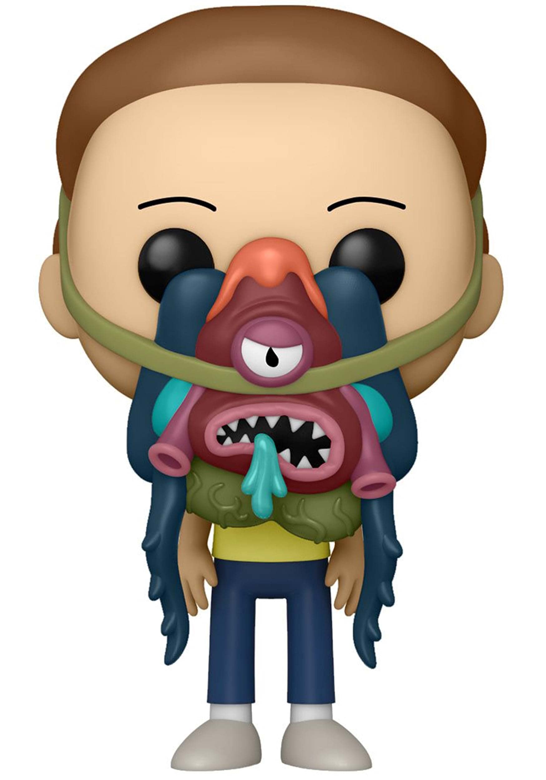 Funko Pop! Animation: Rick & Morty - Mortimer "Morty" Smith - Morty With Glorzo Rick Vinyl - Collectable Vinyl Figure - Gift Idea - Official Merchandise - Toys for Kids & Adults - TV Fans