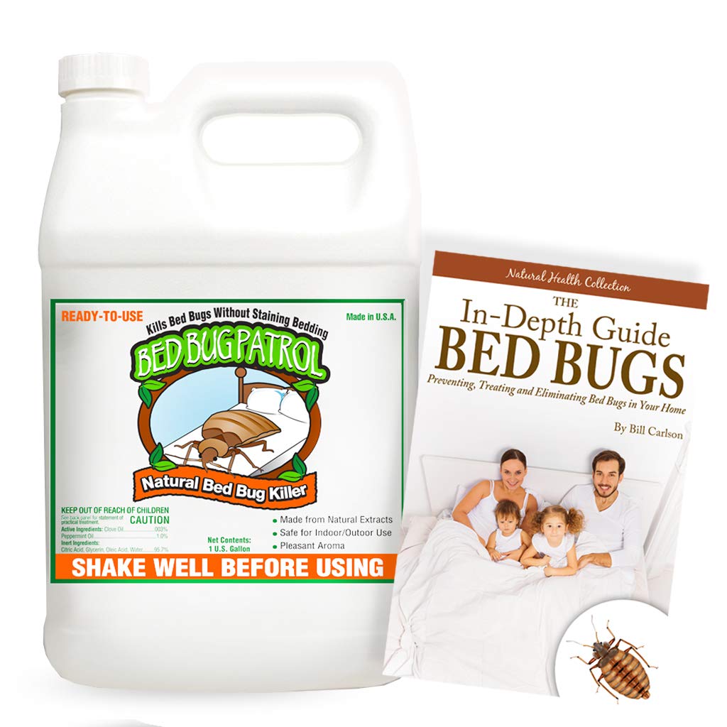 Bed Bug Patrol Bed Bug Killer 1 Gallon, 100 Environmentally Friendly