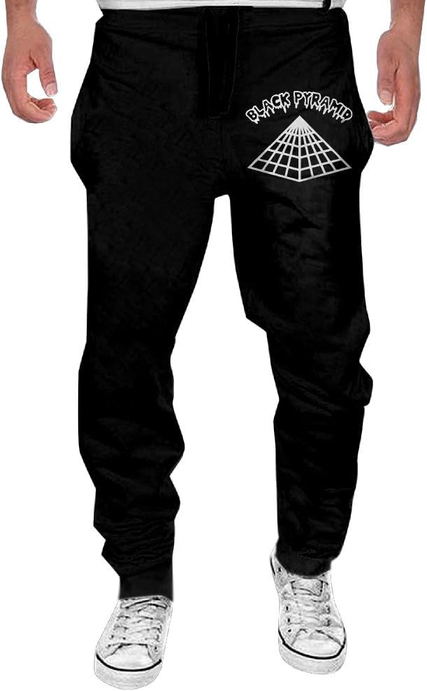 Chris Brown Black Pyramid Men's Sweatpant Joggers Running