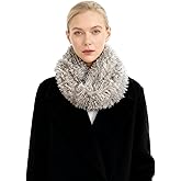 Lina & Lily Shaggy Faux Poodle Fur Women's Fall Winter Infinity Scarf Neck Warmer