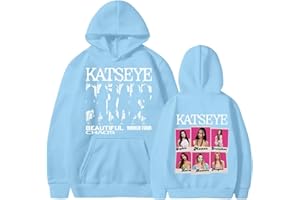 KATSEYE Hoodies for Kids Katseye Merch Sweatshirts Fashion Music Album Graphic Long Sleeve Concert Streetwear for 3-14 Years