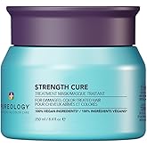 Pureology Strength Cure Hair Treatment Mask - Intense Repair for Damaged or Color-Treated Hair, Strengthens, Restores Softness and Detangles, Vegan