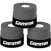 Gamma Sports Supreme Overgrip for Tennis, Pickleball, Squash, Badminton, and Racquetball Racquets, Multiple Pack Sizes and Colors