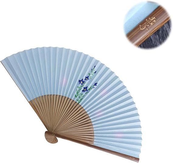 Amazon きざむ 名入れ 扇子 手描き扇子 京絵付け 母の日 ギフト 桔梗 和装小物 通販