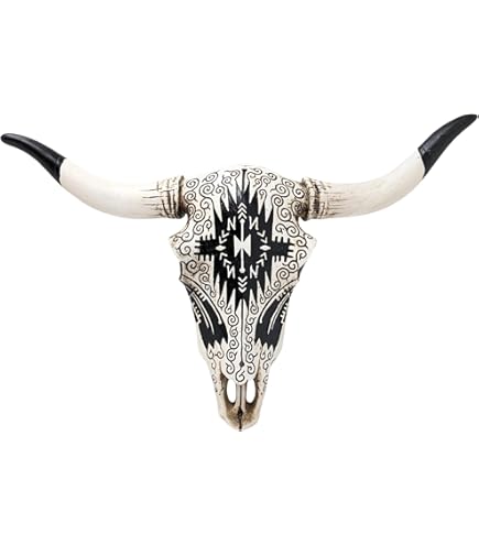 Amazon.com: De Leon Collections Country Cow Bull Skull Home Décor