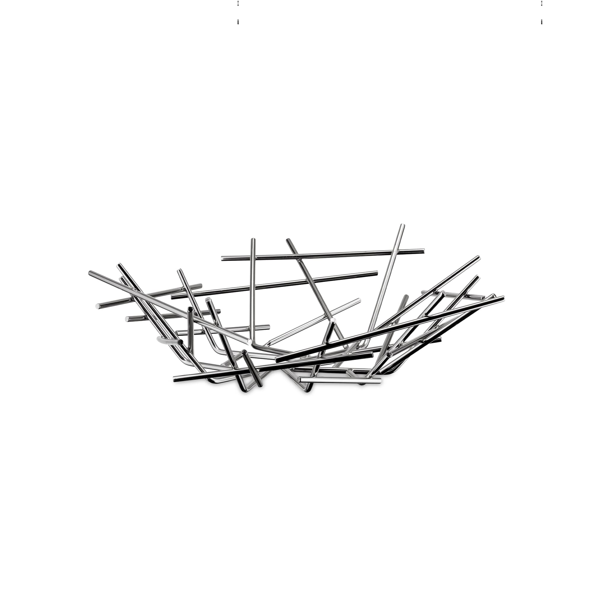 Alessi | Blow Up FC02 - Design Fruit Bowl in 18/10 Stainless Steel, Mirror Polished