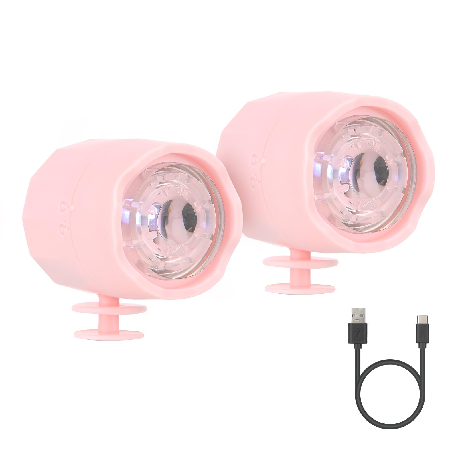 mafiti Headlights for Shoes, 2Pcs Rechargeable LED Lights for Shoes with IPX5 Waterproof, Used for Walking, Cycling and Running at Night, Headlights Unique Design Gifts for Adults and Children