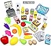 Click N' Play 38Piece Pretend Play Kids Grocery Supermarket Play Set Toy